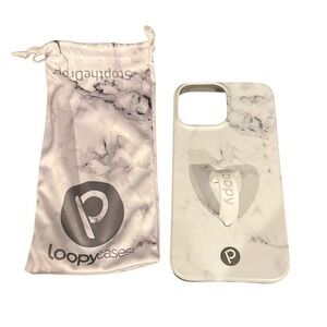 Loopy Case Marble Phone Case iPhone 12 Or 13 Pro Max (6.7" Display Screen)
